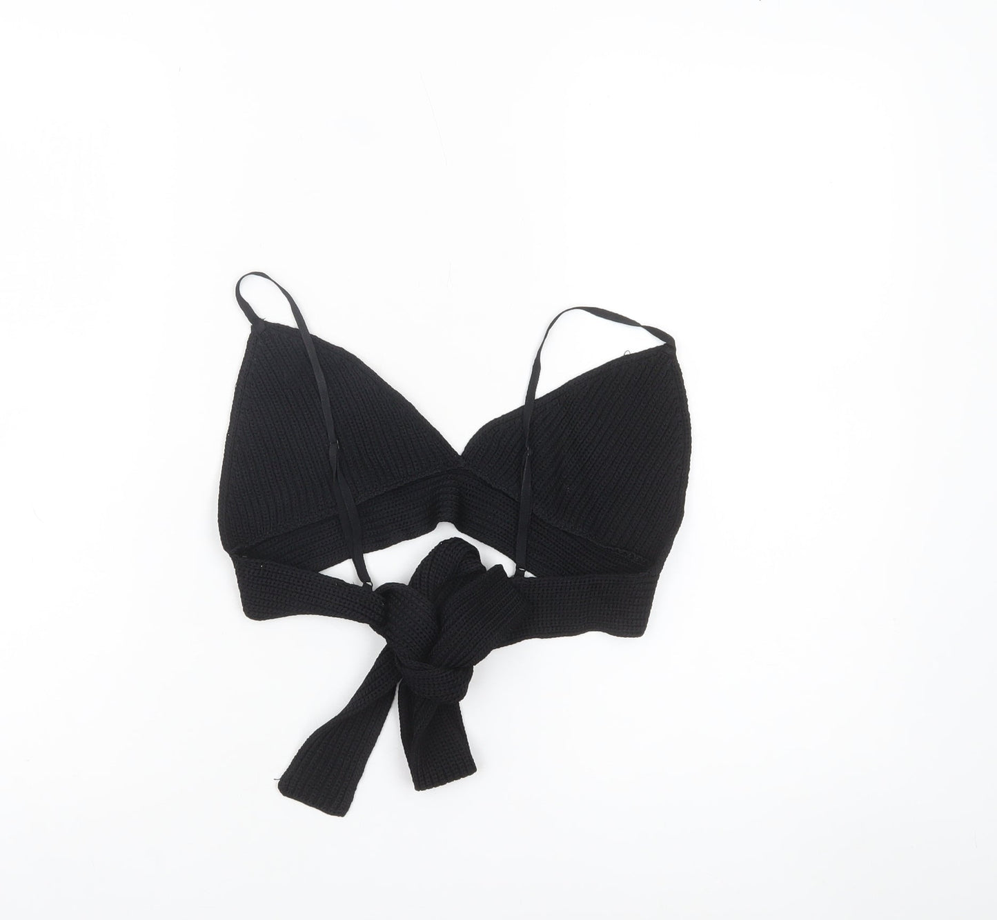 Womens UK Size M Zara Black Camisole Tank