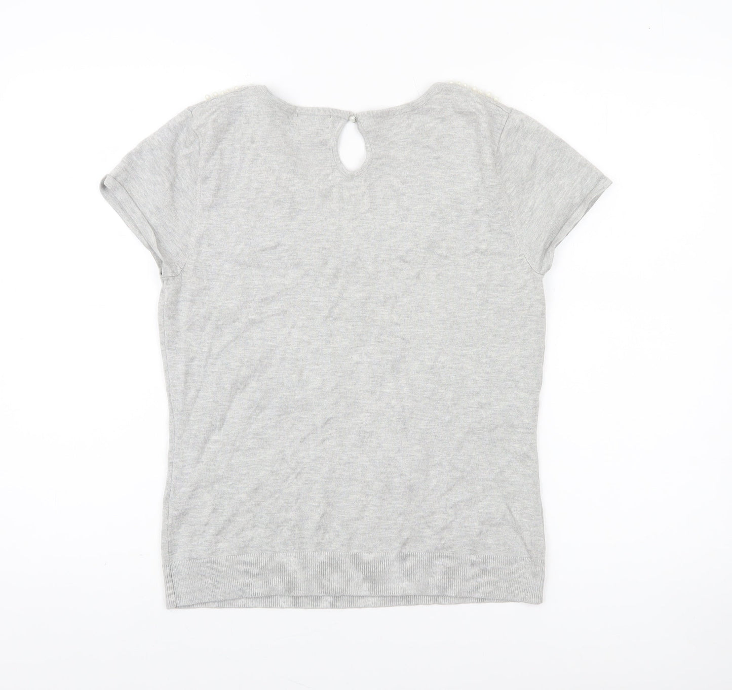 Womens UK Size 12 Phase Eight Grey Pullover Jumper