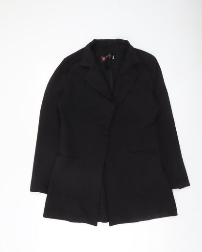 Womens UK Size 12 New Style Regular Black Blazer