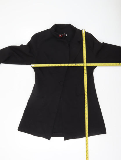 Womens UK Size 12 New Style Regular Black Blazer