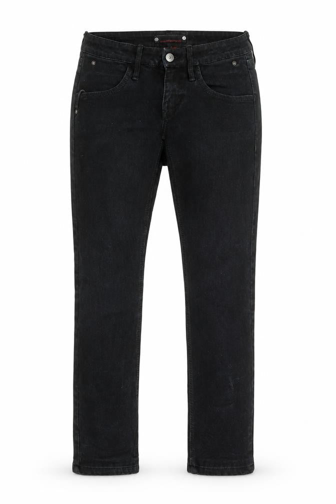 Womens UK Size 28 Fornarina Slim Fit Skinny Black Jeans