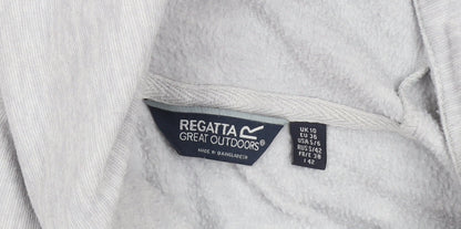 Regatta Women’s Grey Pullover Hoodie UK 10 Polyester Casual