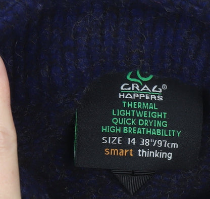 Womens UK Size 14 Craghoppers Blue Pullover Jumper