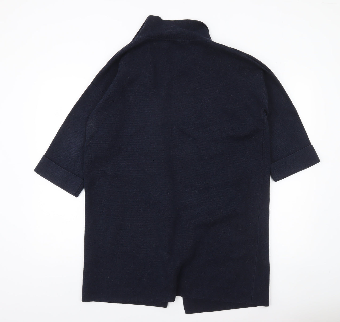 Jasper Conran Women’s Blue Knit 3/4 Sleeve Open Cardigan Size 10