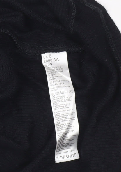 Womens UK Size 8 Topshop Bodycon Dress