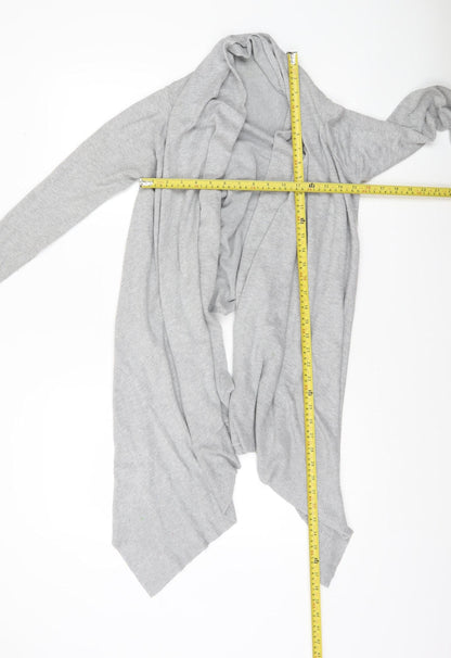 Womens UK Size 8 Ted Baker Grey Cardigan Jumper