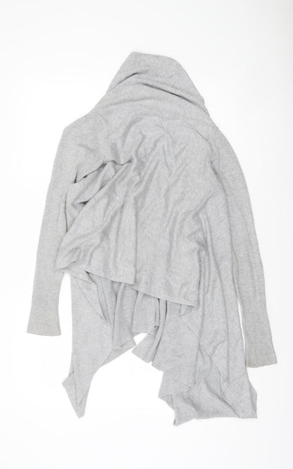 Womens UK Size 8 Ted Baker Grey Cardigan Jumper