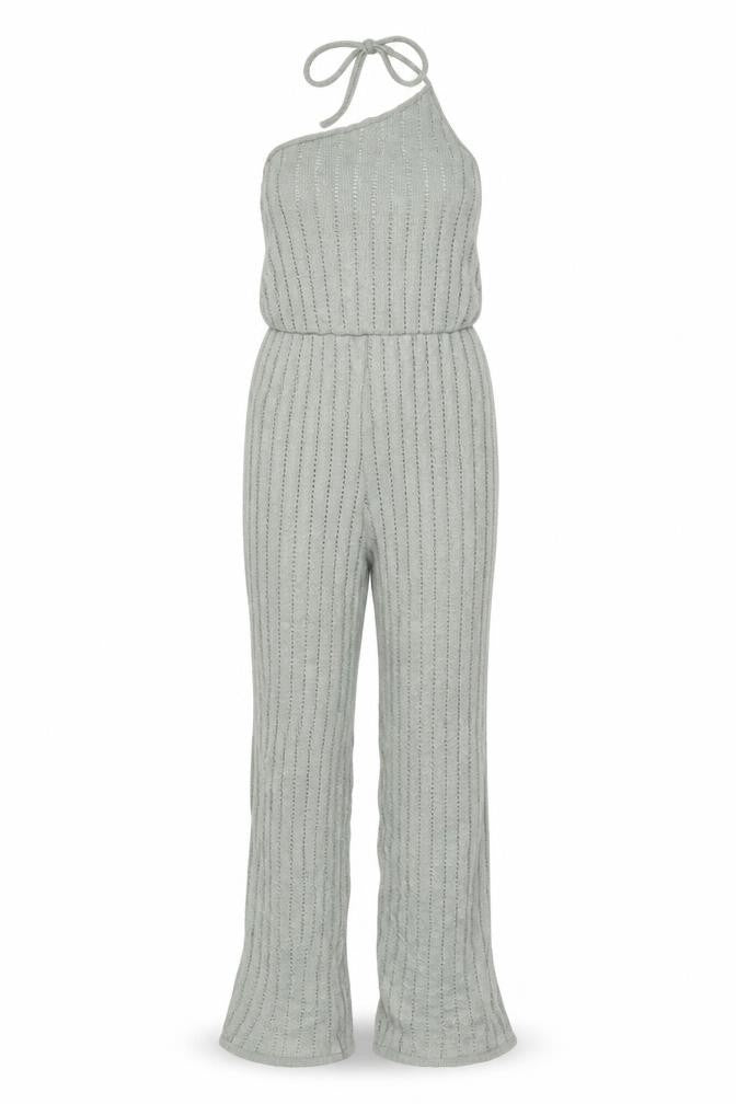 Womens UK Size 12 PRETTYLITTLETHING One-Piece Green Jumpsuit