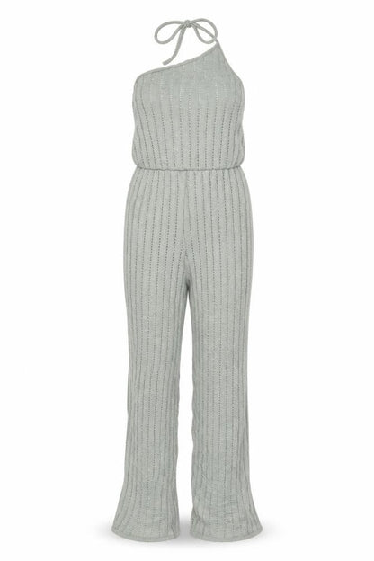 Womens UK Size 12 PRETTYLITTLETHING One-Piece Green Jumpsuit