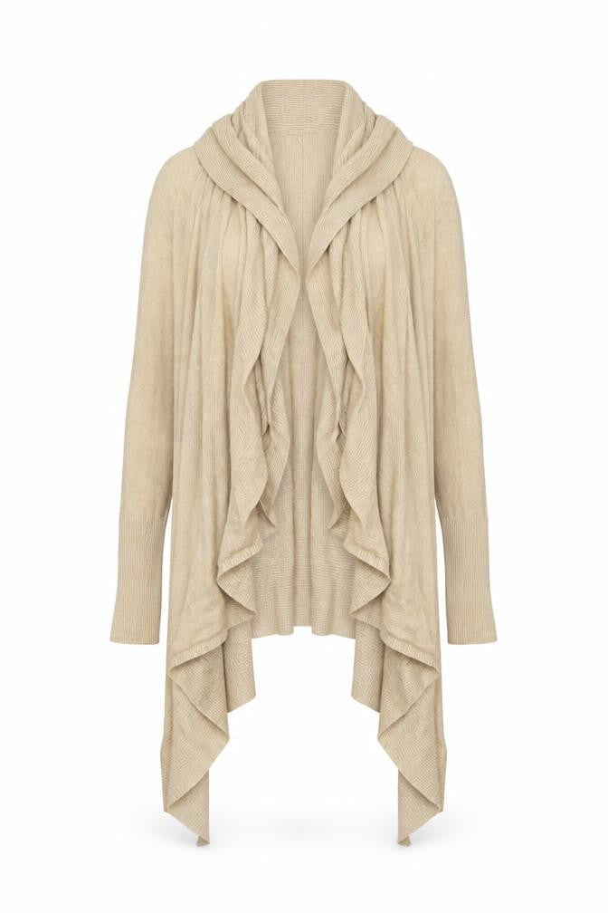 Womens UK Size XS Ted Baker Beige Cardigan Jumper