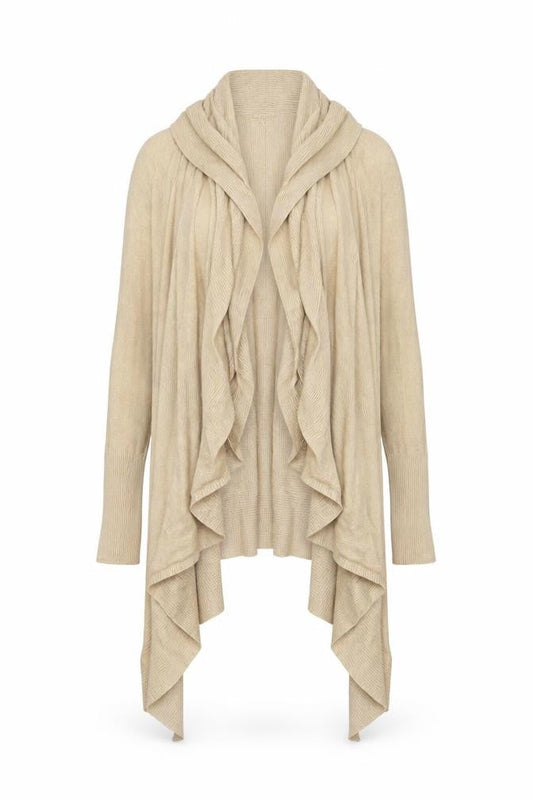 Womens UK Size XS Ted Baker Beige Cardigan Jumper