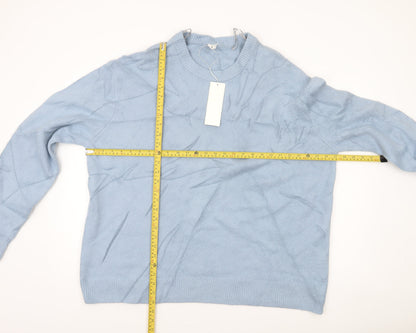 Womens UK Size 16 Unknown Blue Pullover Jumper