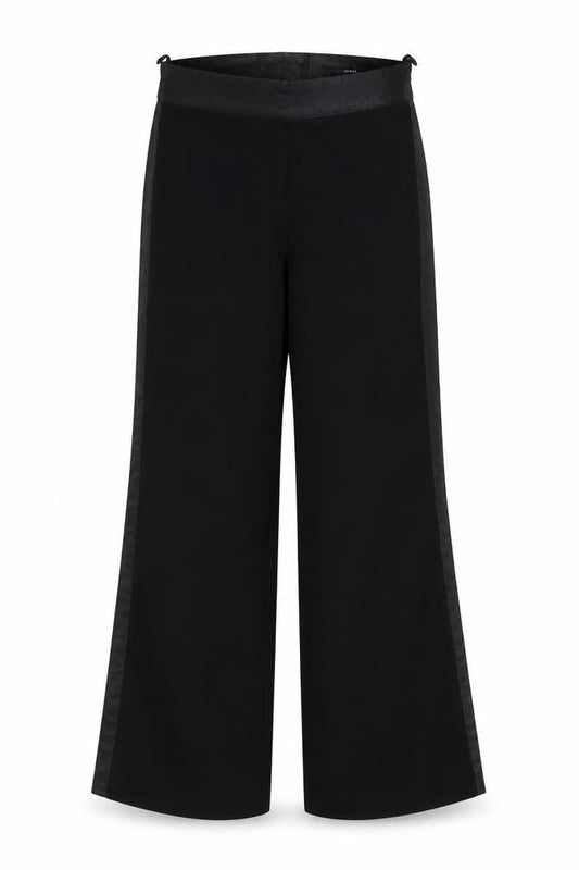 Womens UK Size 10 H&M Regular Fit Dress Pants Black Trousers