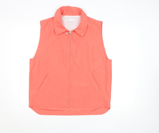 Womens UK Size S Lady Augusta Pink Basic Jacket