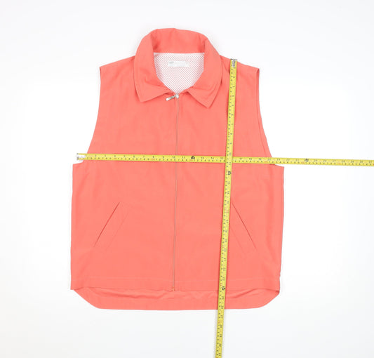 Womens UK Size S Lady Augusta Pink Basic Jacket