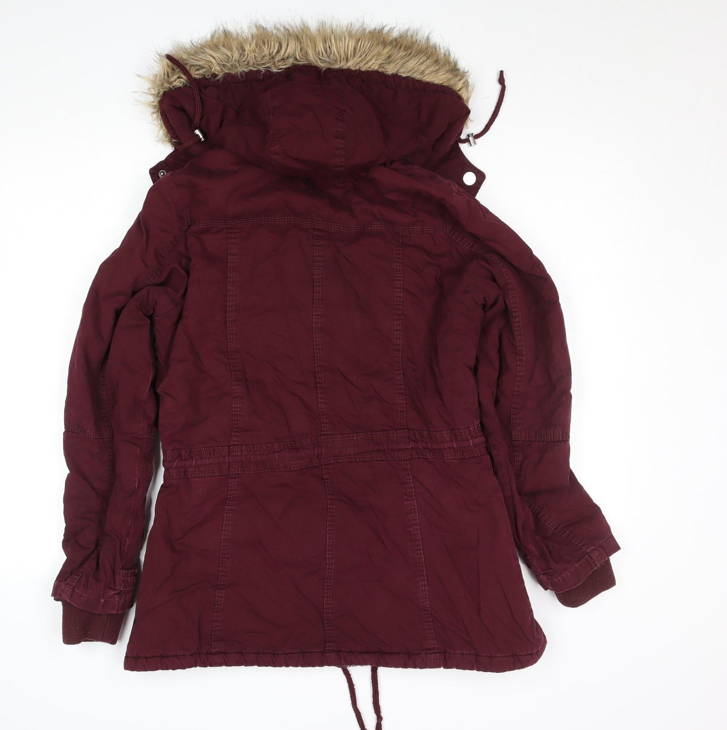 Womens UK Size L That's It! Red Parka Coat