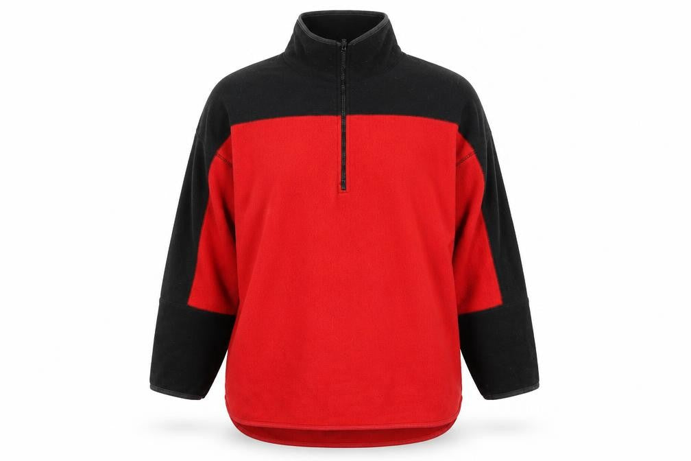 Womens UK Size M V Sport Red Pullover Sweatshirt