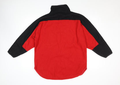 Womens UK Size M V Sport Red Pullover Sweatshirt