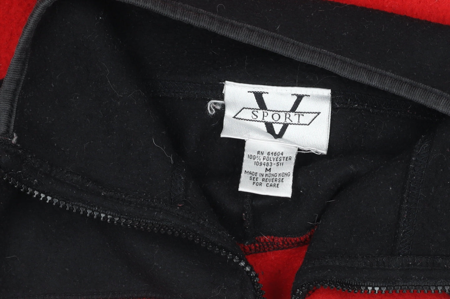 Womens UK Size M V Sport Red Pullover Sweatshirt