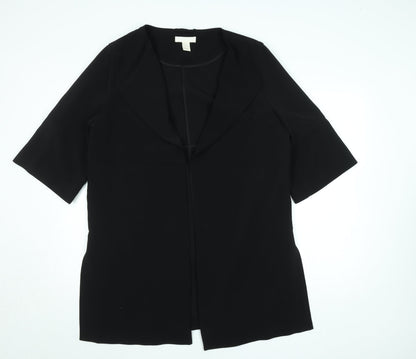 Womens UK Size L T Regular Black Blazer