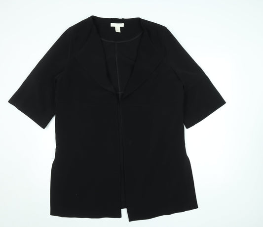 Womens UK Size L T Regular Black Blazer