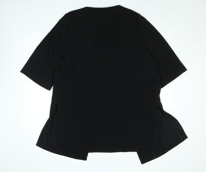 Womens UK Size L T Regular Black Blazer