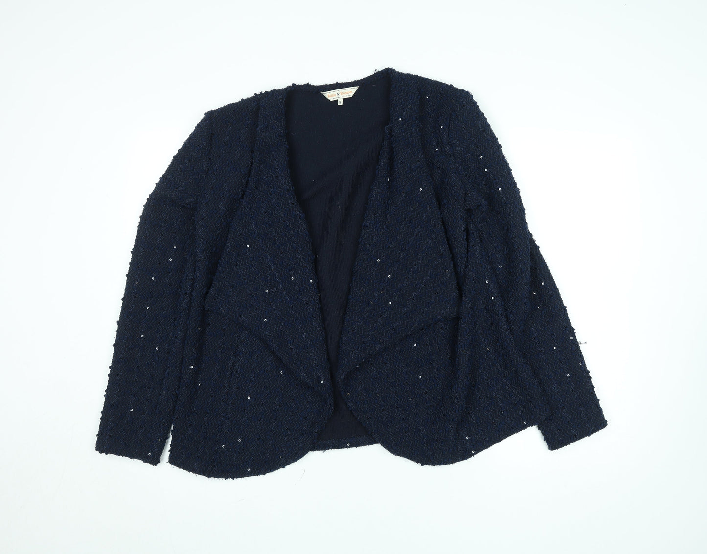 Womens UK Size 12 Belle & Blossom Regular Blue Blazer