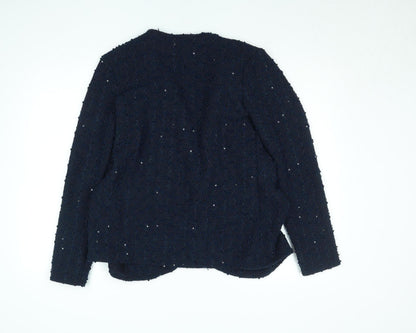 Womens UK Size 12 Belle & Blossom Regular Blue Blazer