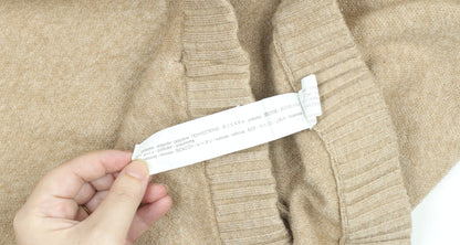 Stradivarius Women’s Beige Wide-Leg Knit Sweatpants S