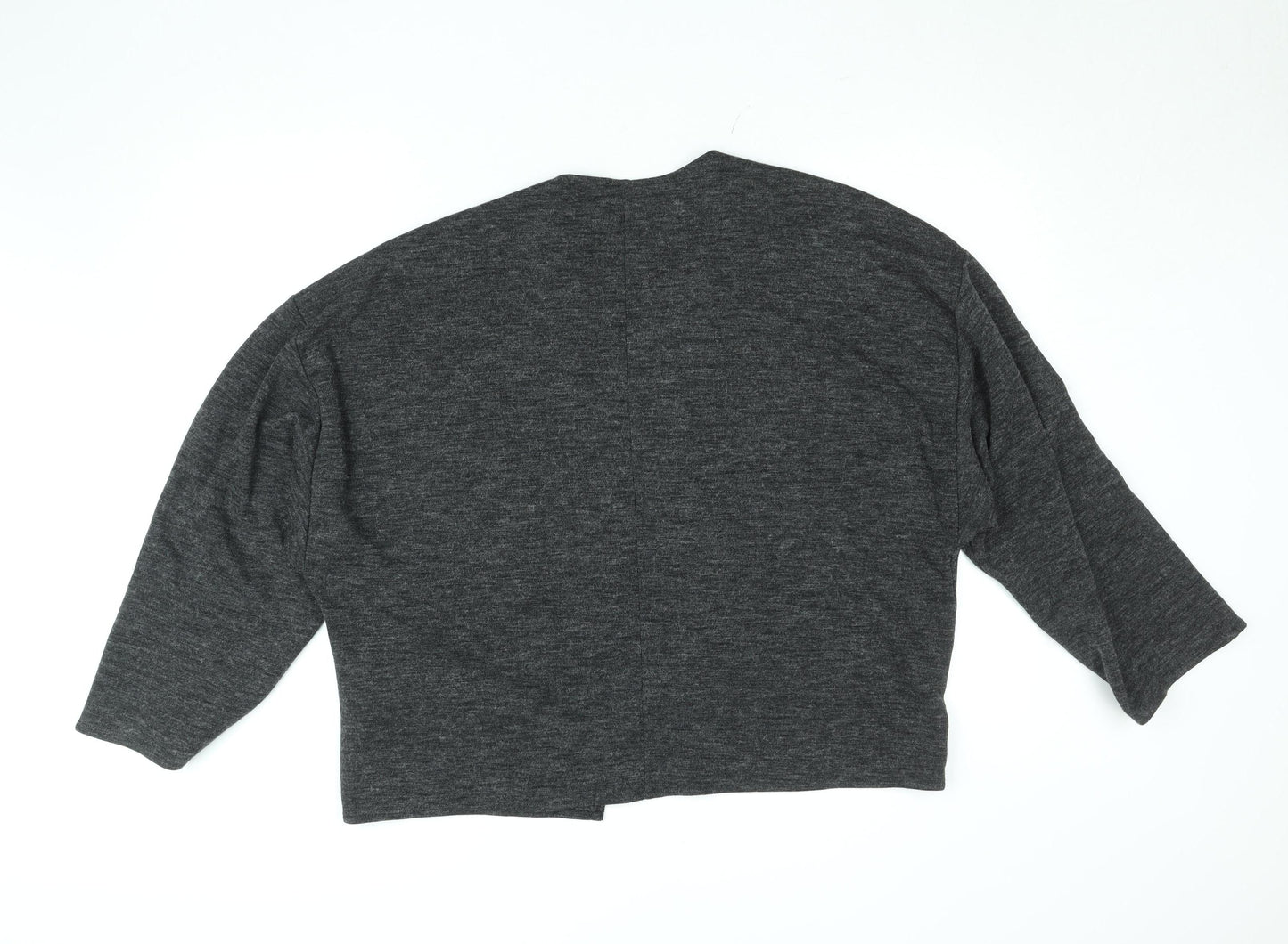 Womens UK Size L Zara Grey Cardigan Jumper