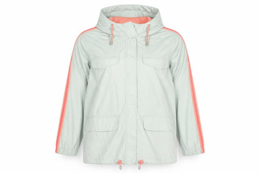 Womens UK Size 16 Agenda Grey Anorak Coat
