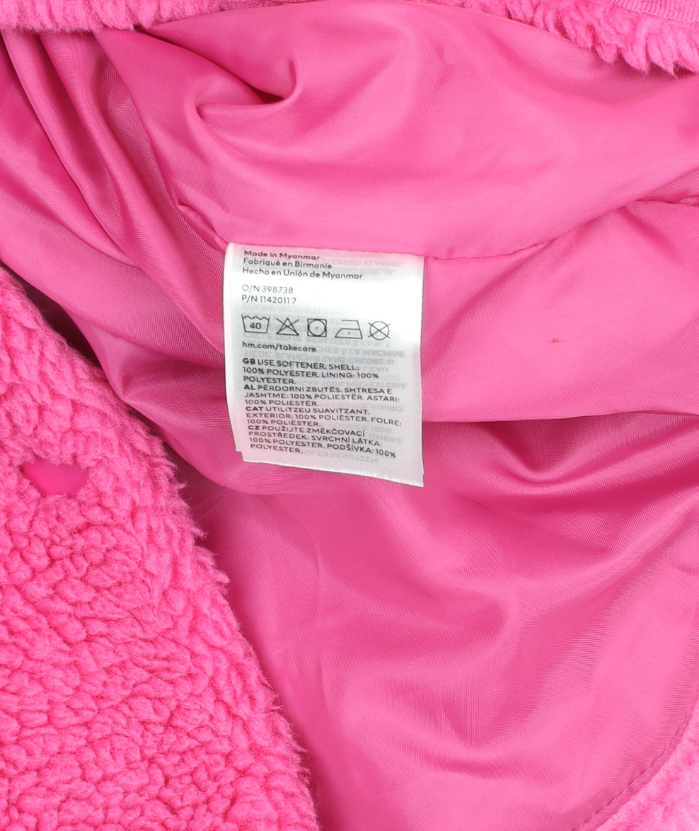 Teens UK Size 14 H&M Pink Basic Jacket