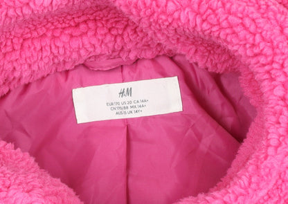 Teens UK Size 14 H&M Pink Basic Jacket