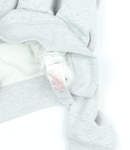Womens UK Size 12 Jack Wills Grey Henley Sweatshirt