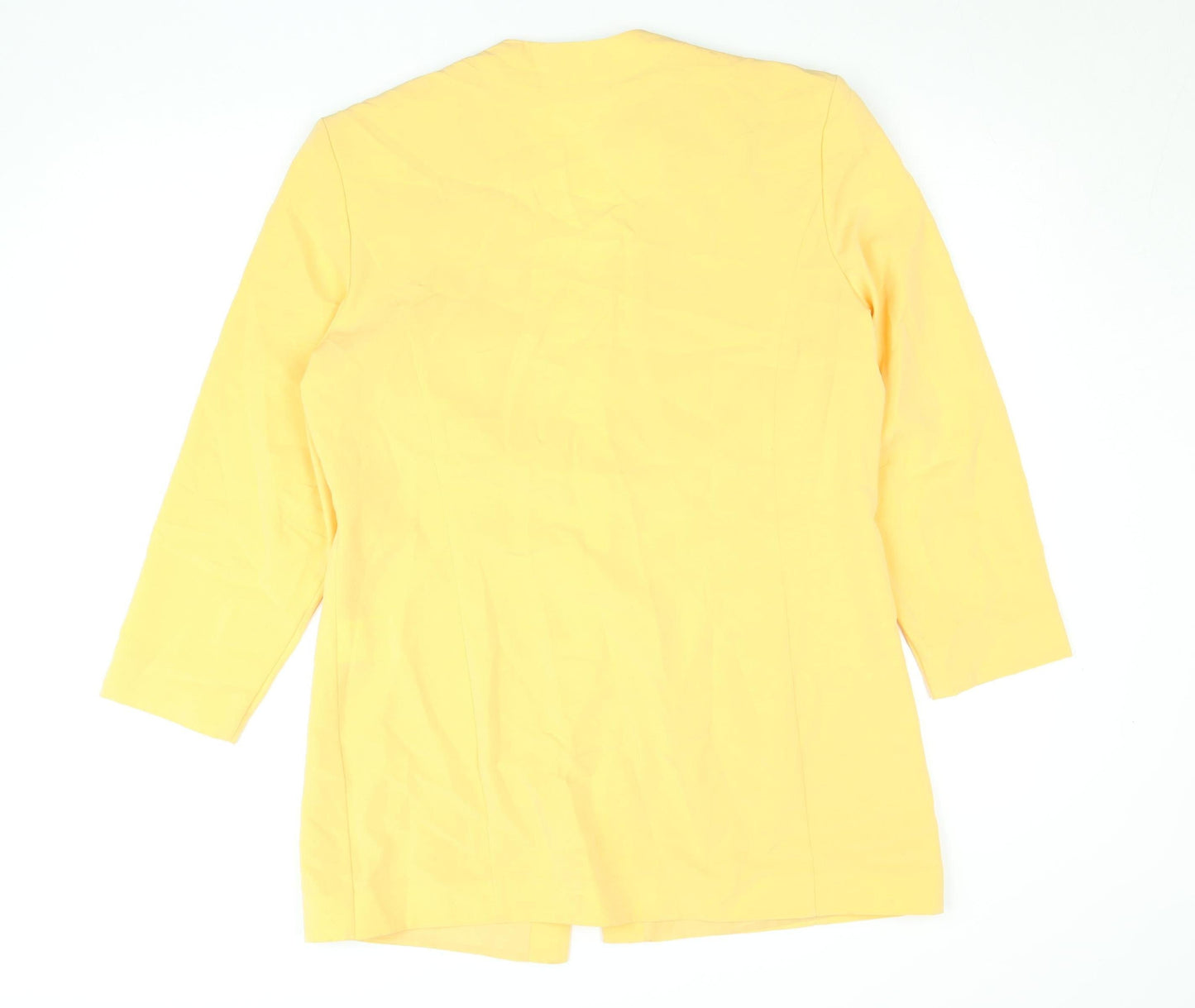 Womens UK Size 12 POEM Regular Yellow Blazer