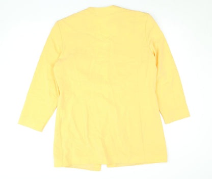 Womens UK Size 12 POEM Regular Yellow Blazer