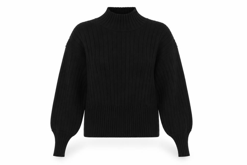 Womens UK Size One Size Zaful Black Pullover Jumper