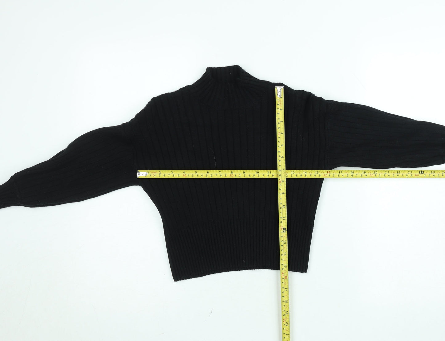 Womens UK Size One Size Zaful Black Pullover Jumper