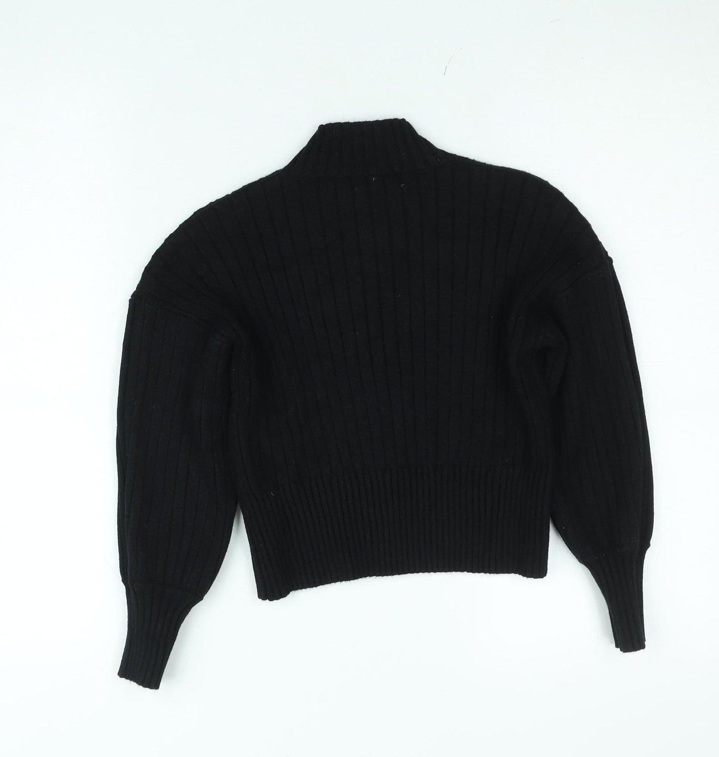 Womens UK Size One Size Zaful Black Pullover Jumper