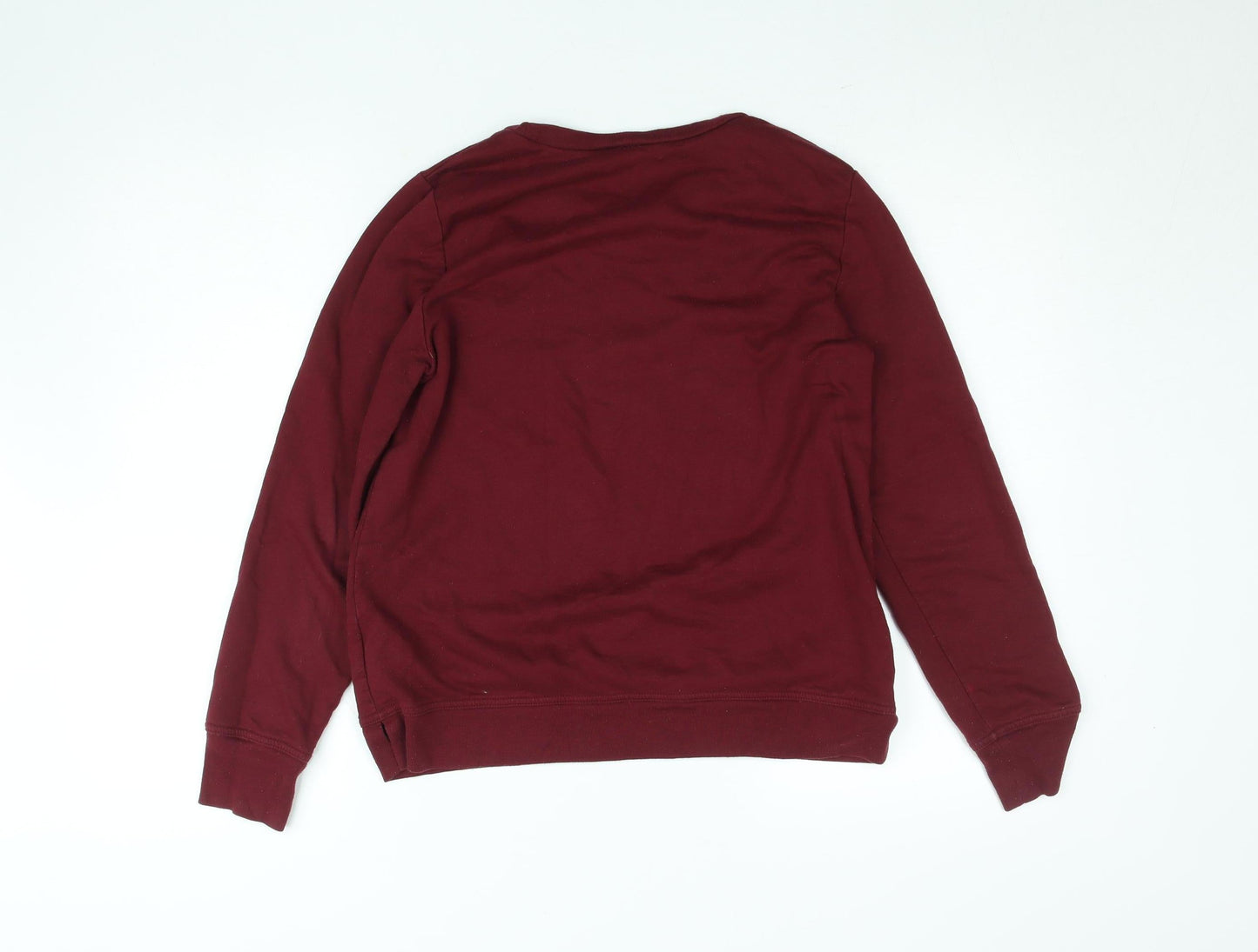 Womens UK Size S Gap Red Pullover Sweatshirt