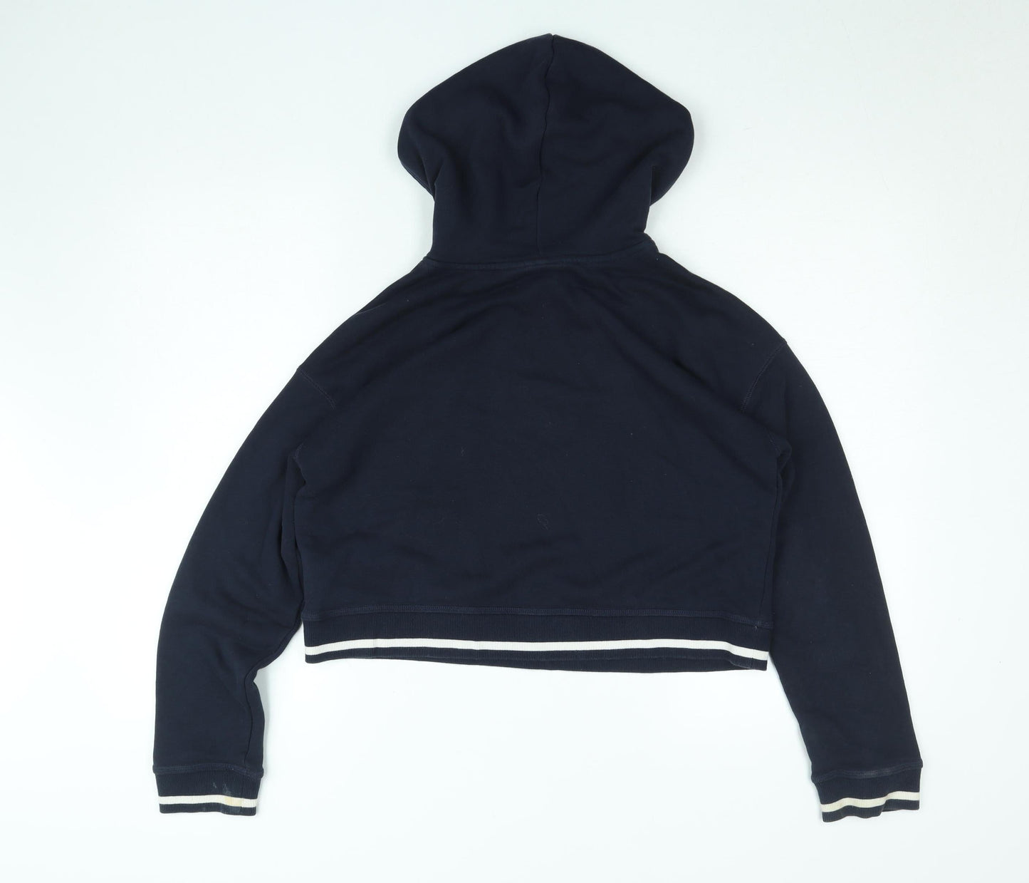 Womens UK Size 8 adidas Blue Pullover Hoodie