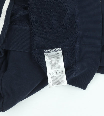 Womens UK Size 8 adidas Blue Pullover Hoodie