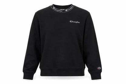 Womens UK Size XS Champion Black Pullover Sweatshirt