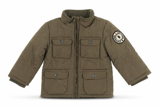 Boys UK Size 18-24 Months Baby Boy 82A Brown Quilted Coat