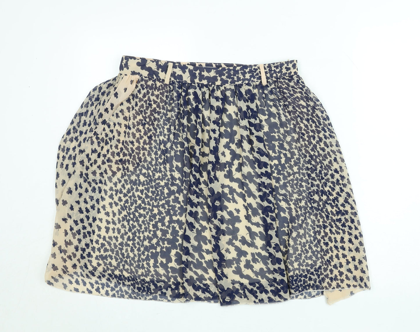 Womens UK Size 12 Parisian Collection A-Line Chiffon Skirt