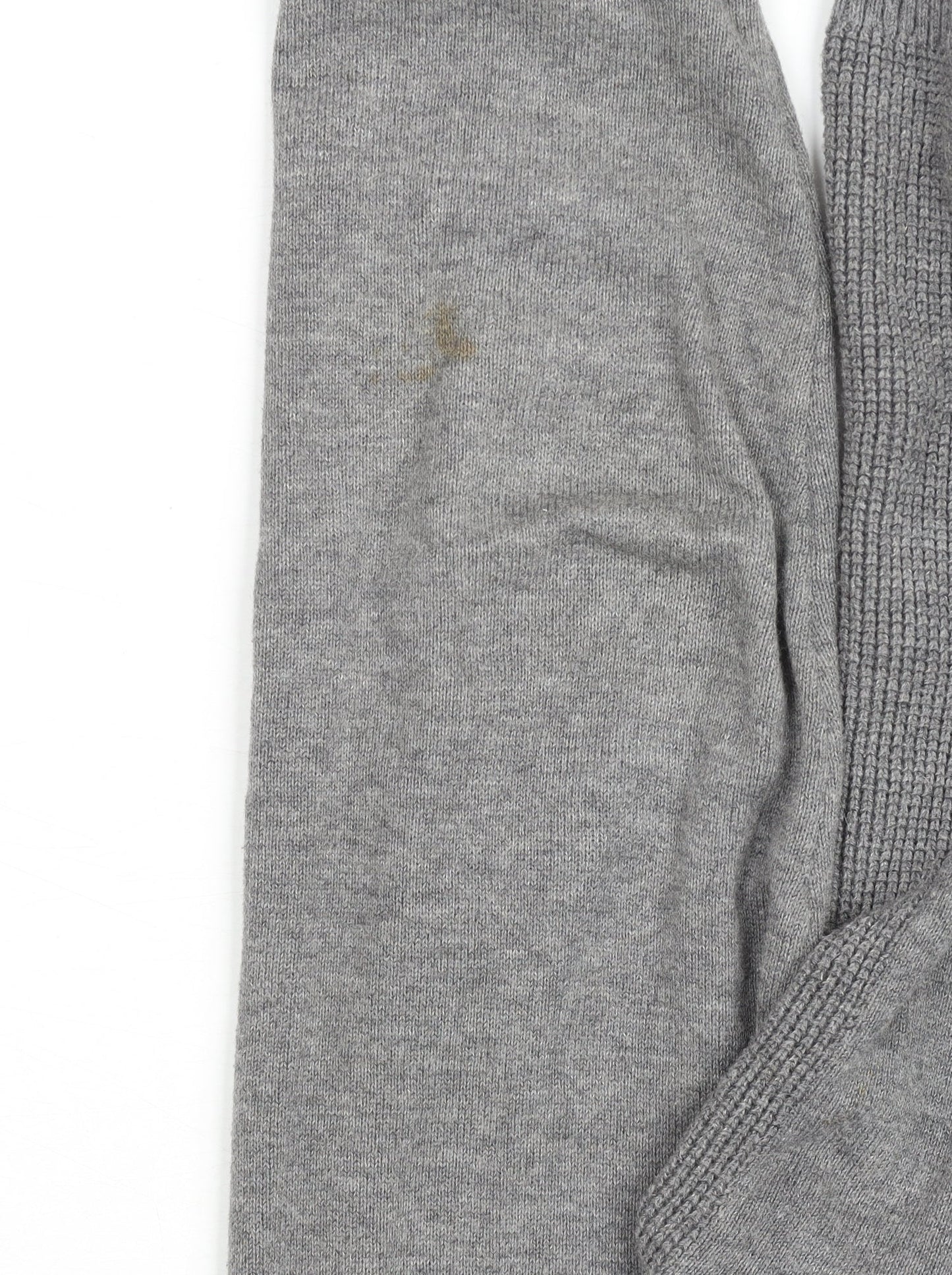 Michael Kors Men’s Grey Cotton 1/2 Zip Jumper Size S