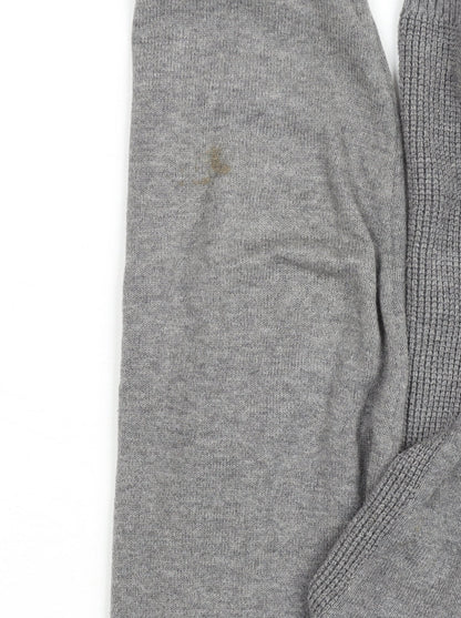 Michael Kors Men’s Grey Cotton 1/2 Zip Jumper Size S