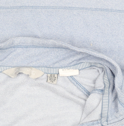 Regatta Women Blue Size 14 1/4 Zip Lightweight Fleece Top