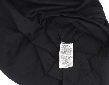 AX Paris Women’s Black Studded Sleeve Bodycon Party Dress Size 10