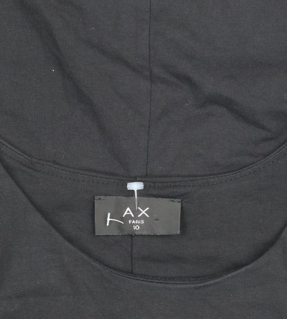 AX Paris Women’s Black Studded Sleeve Bodycon Party Dress Size 10